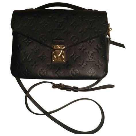 zwart louis vuitton tas|louis vuitton crossbody purses.